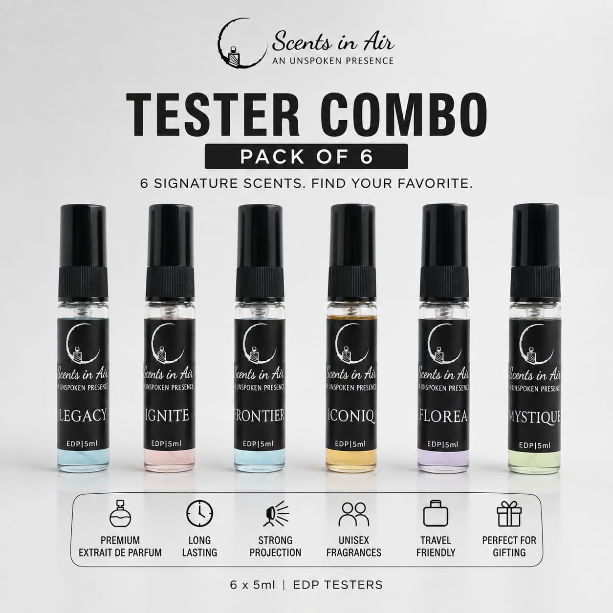 Scents In Air – Discovery Collection | 6 × 5ML